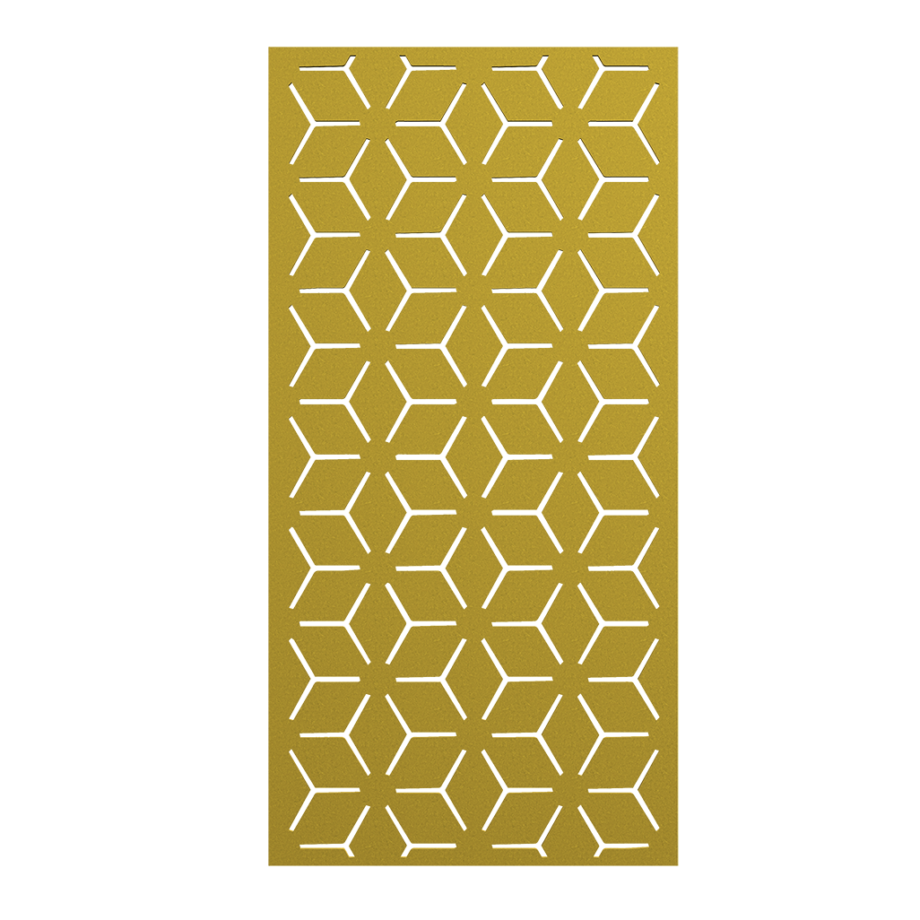 Grafik Surface - Painel Estrela - Painel Estrela 2400x1200x19mm Valchromat Amarelo Cru